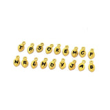 Kinitial 26PCS Letter Jewelry DIY Initial Letters A-Z Charm Collar