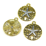 10pcs 20x22mm Starfish Charms Pendant DIY Jewelry Findings