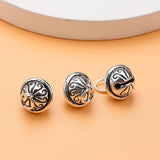 S925 Sterling Silver Thai Silver Bell Pendant DIY Bracelet Accessory