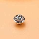 S925 Sterling Silver Thai Silver Bell Pendant DIY Bracelet Accessory