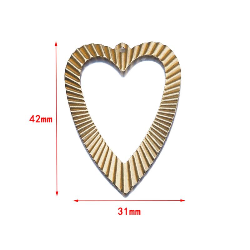 10Pcs Brass Folding Pendant Charms For Diy Jewelry Making