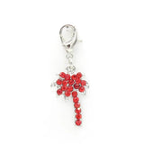 Coconut Trees Lobster Clasp Pendant Necklace