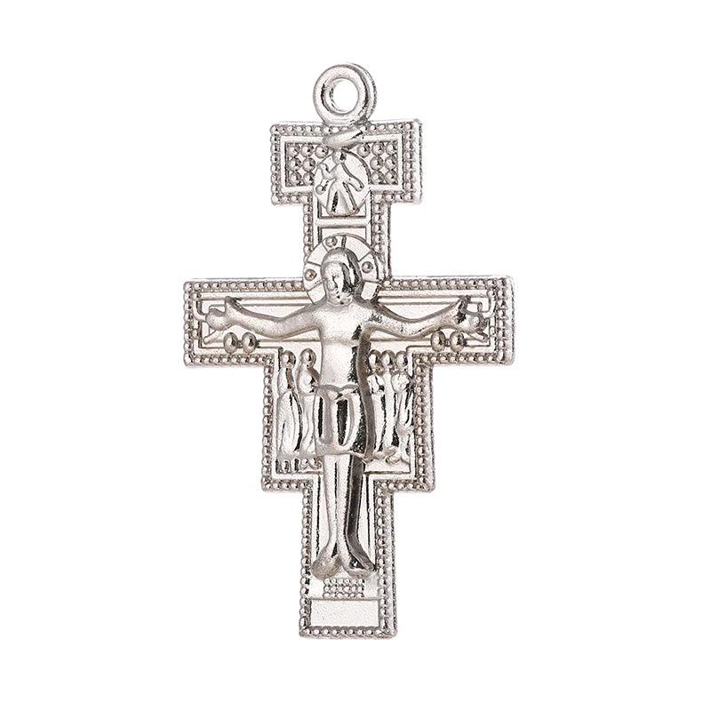 Christian Cross Charms 12PC for DIY Jewelry Making