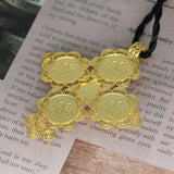 Ethiopian Wedding Party Jewel Cross Pendant Rope Girl