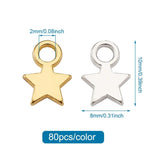 Tibetan Style Star Charms for DIY Bracelet Making