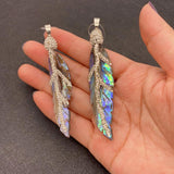 Abalone Shell Leaf Shape Pendant DIY Jewellery Making Supplies