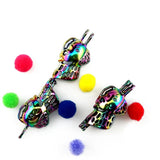 10PCS Dog Charms Pearl Cage Locket Aromatherapy Diffuser Pendant