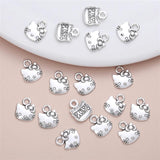 200Pcs Girly Cat Charms for Jewelry Making