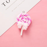 10pcs Lollipop Charms for Jewelry Making DIY Keychain Pendant