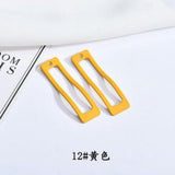 40pcs Alloy Rectangle Charms for Earrings DIY Jewelry