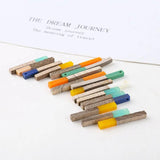 20pcs Wooden Style Resin Rectangle Charms Earring Pendant DIY 30mm 40mm