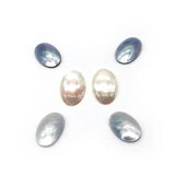 Seawater Shell Oval Ring 20-35mm DIY Jewelry Making