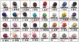 200pcs 10mm 6 Row High Micro Pave CZ Disco Crystal Paved Bead Ball Spacer