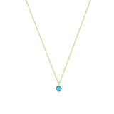 Turquoise 925 Silver Collarbone Chain Necklace Wedding Jewelry Gift