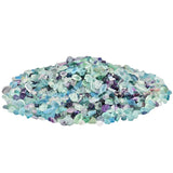 Natural Fluorite Tumbled Stone Chips 460g for Jewelry Making