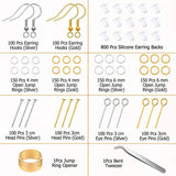 Jewelry Making Supply Kit - Earring Jump Rings, Clasps, Hooks