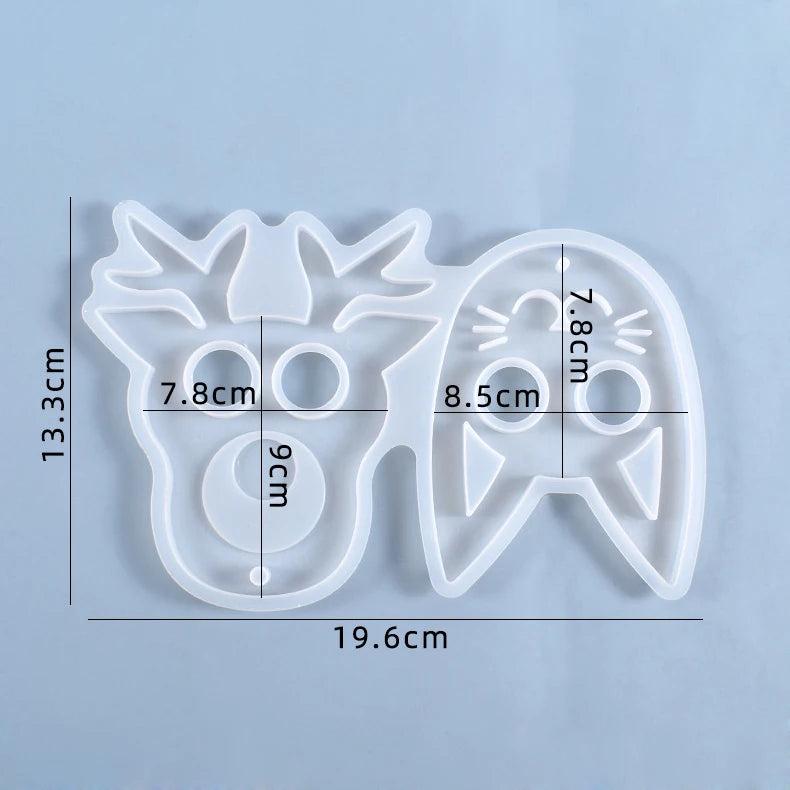 Silicone Molds for Keychain Self Defense Resin Mold