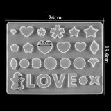 Pendant Silicone Mold for DIY Keychain Jewelry Making