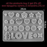 Pendant Silicone Mold for DIY Keychain Jewelry Making