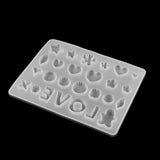 Pendant Silicone Mold for DIY Keychain Jewelry Making