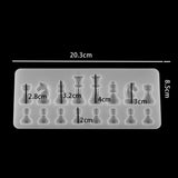 3D Chess Pieces UV Resin Molds for DIY Jewelry Making