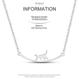 925 Sterling Silver O Chain Necklace for Women