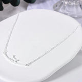 925 Sterling Silver O Chain Necklace for Women