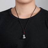 Gourd Pendant Necklace Rope Safe Jewelry Accessories