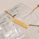 Custom Name Necklace - Women's Stainless Steel