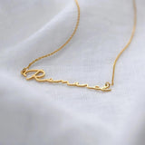 Personalised Letter Name Necklace Stainless Steel Choker