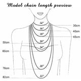 Personalized Stainless Steel Choker Chain Necklace Female Gift