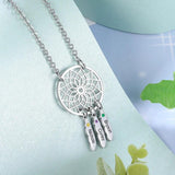 Dreamcatcher Pendant Nameplate Necklace
