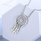 Dreamcatcher Pendant Nameplate Necklace