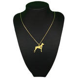 Doberman Dog Charm Pinscher Dog Necklace Pet Loss Gift For Dog Lover