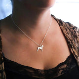 Doberman Dog Charm Pinscher Dog Necklace Pet Loss Gift For Dog Lover