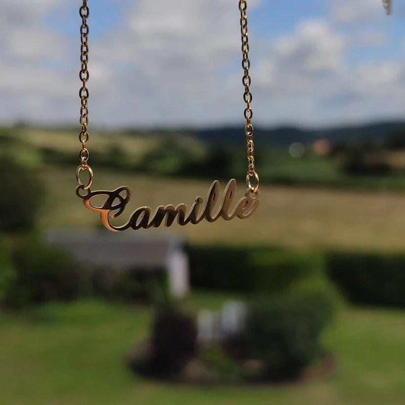 Personalized Stainless Steel Name Necklace - Customized Jewelry
