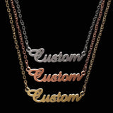 Personalized Stainless Steel Name Necklace - Customized Jewelry