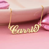 Mermaid Tail Baby Girl Name Necklace | Personalized Jewelry