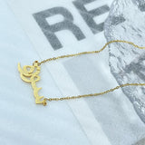 Arabic Name Necklace Personalized Stainless Steel