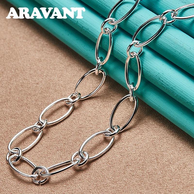 925 Silver Necklace Chain Women's Jewelry