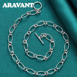 925 Silver Necklace Chain Women's Jewelry