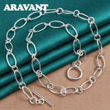 925 Silver Necklace Chain Women's Jewelry