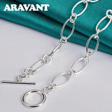 925 Silver Necklace Chain Women's Jewelry