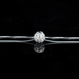 925 Silver Heart Ball Necklace Pendant