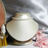 6mm Shell Pearl Sterling Silver Necklace for Women