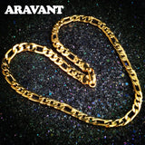 925 Silver 18K 8mm Necklace Chains Men Women Jewelry