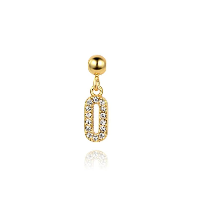 925 Silver Adjustable Resizable Necklace Number Charm Pendant Jewelry