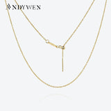 925 Silver Adjustable Resizable Necklace Number Charm Pendant Jewelry