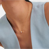 925 Silver Zircon Necklace for Women Clavicle Choker Wedding Jewelry