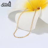925 Silver Chain Necklace 18K Jewelry